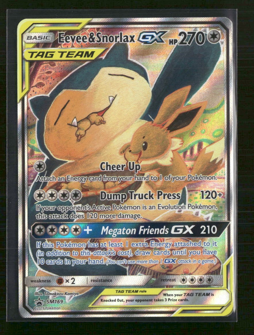 SM Promos Eevee & Snorlax GX #SM169