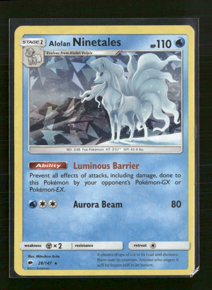 Deck Exclusives Alolan Ninetales #028/147