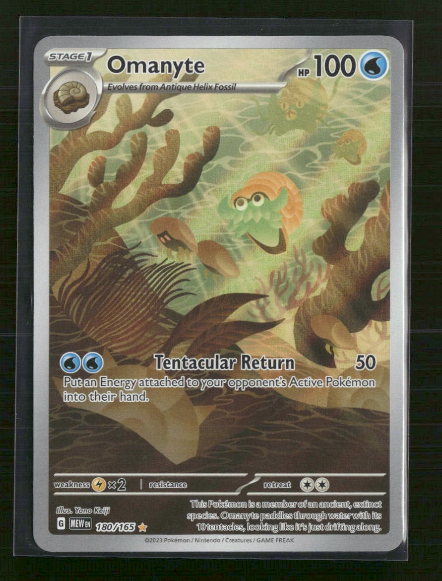 SV: Scarlet & Violet 151 Omanyte #180/165