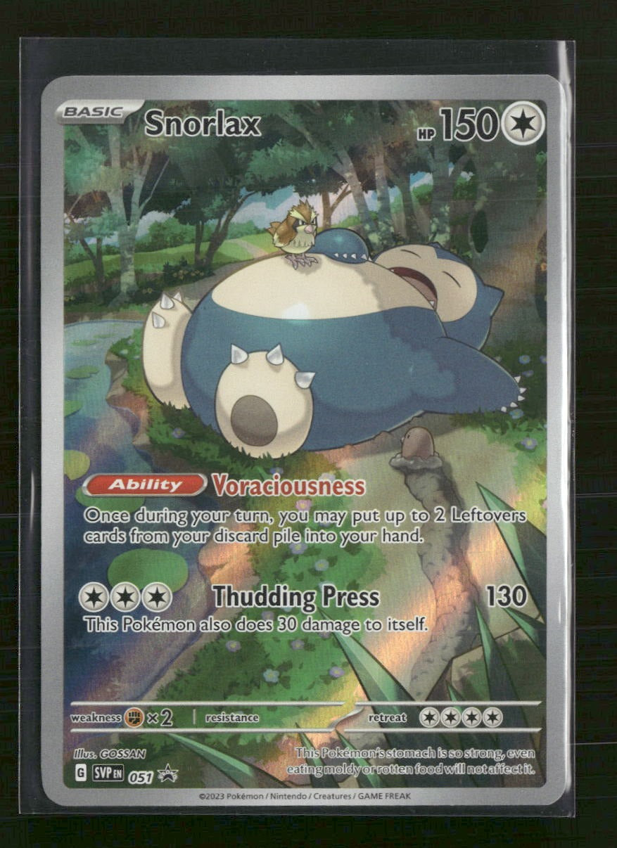 SV: Scarlet & Violet Promo Cards Snorlax #051