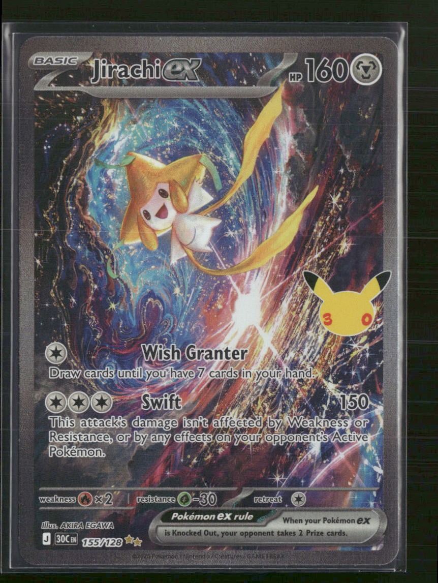 ME: 30th Celebration Jirachi ex #155/128