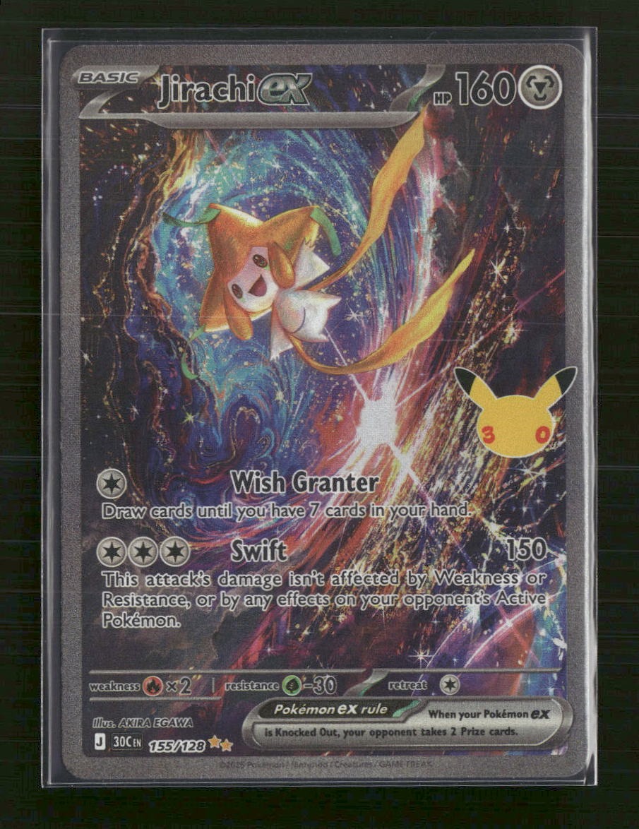 ME: 30th Celebration Jirachi ex #155/128