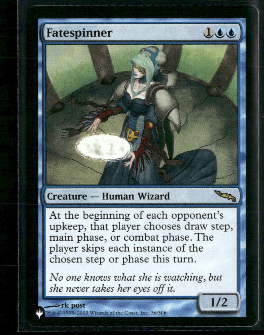 The List Reprints Fatespinner #36