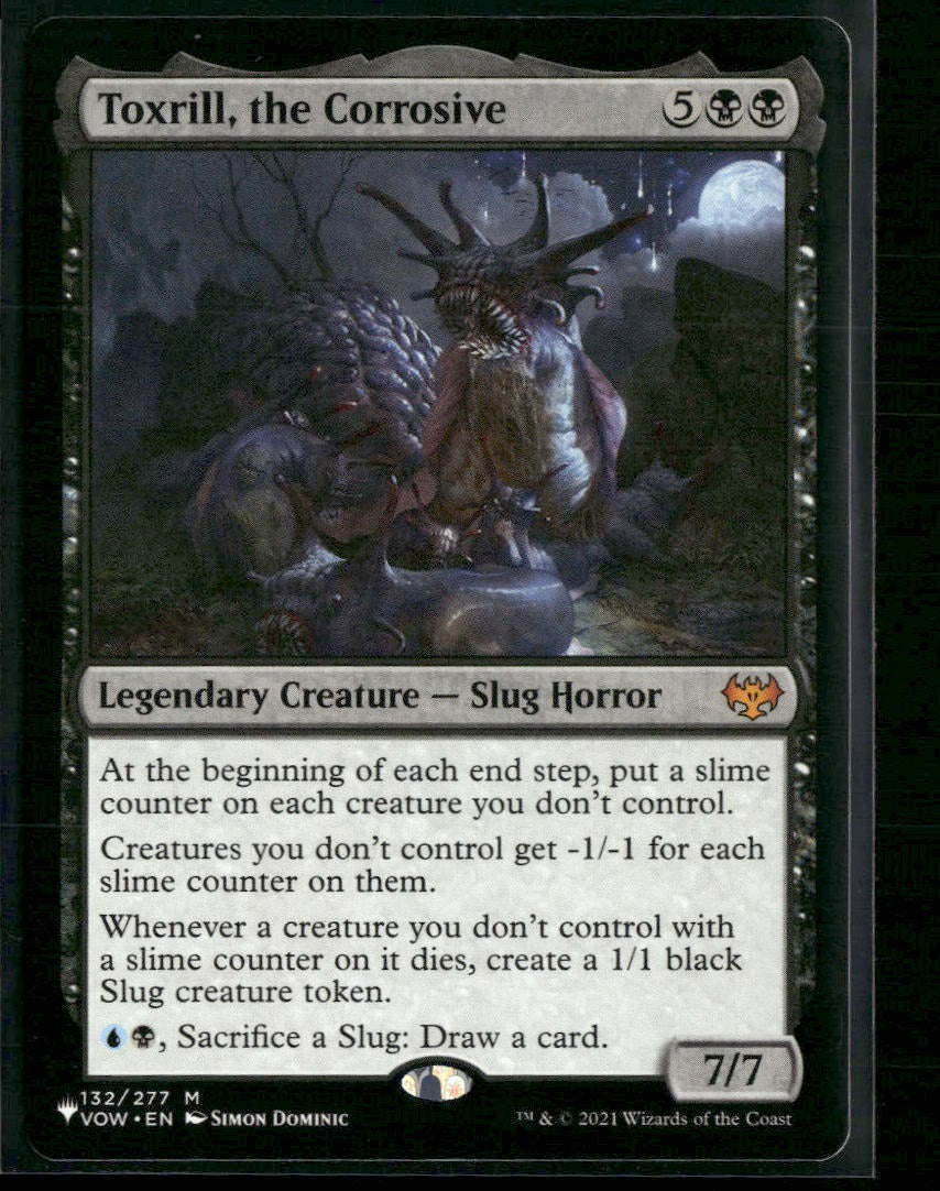 Innistrad: Crimson Vow Toxrill, the Corrosive #132