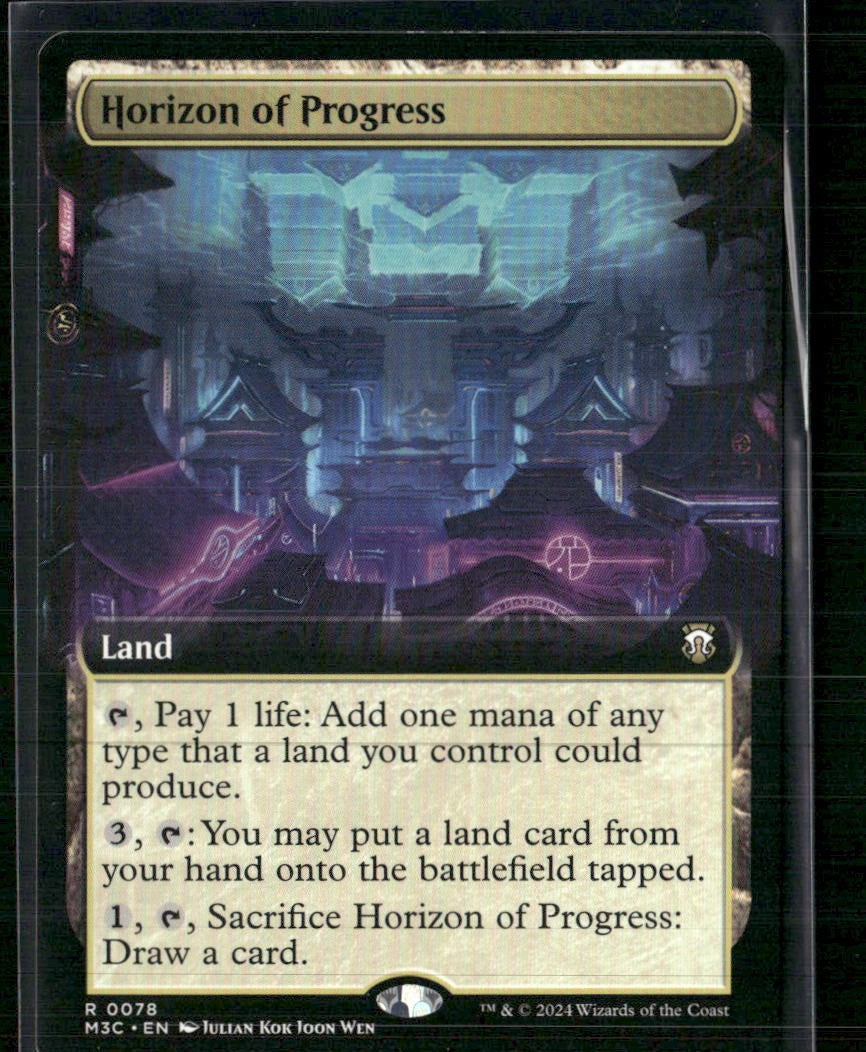 Commander: Modern Horizons 3 Horizon of Progress (Extended Art) #78