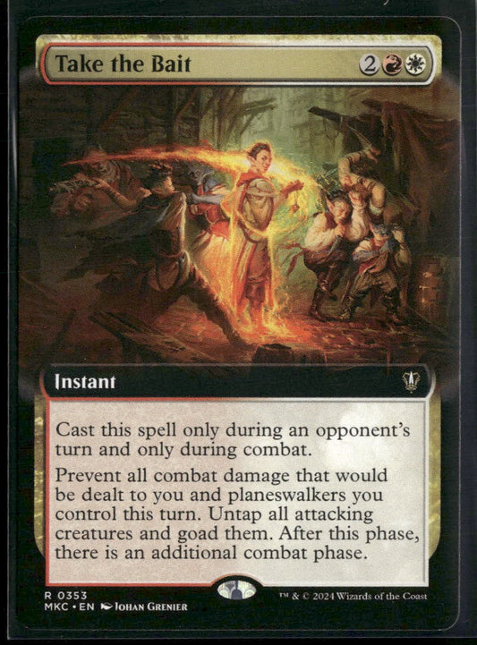 Commander: Murders at Karlov Manor Take the Bait (Extended Art) #353