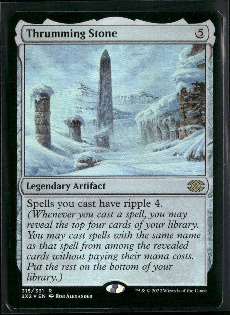 Double Masters 2022 Thrumming Stone #315
