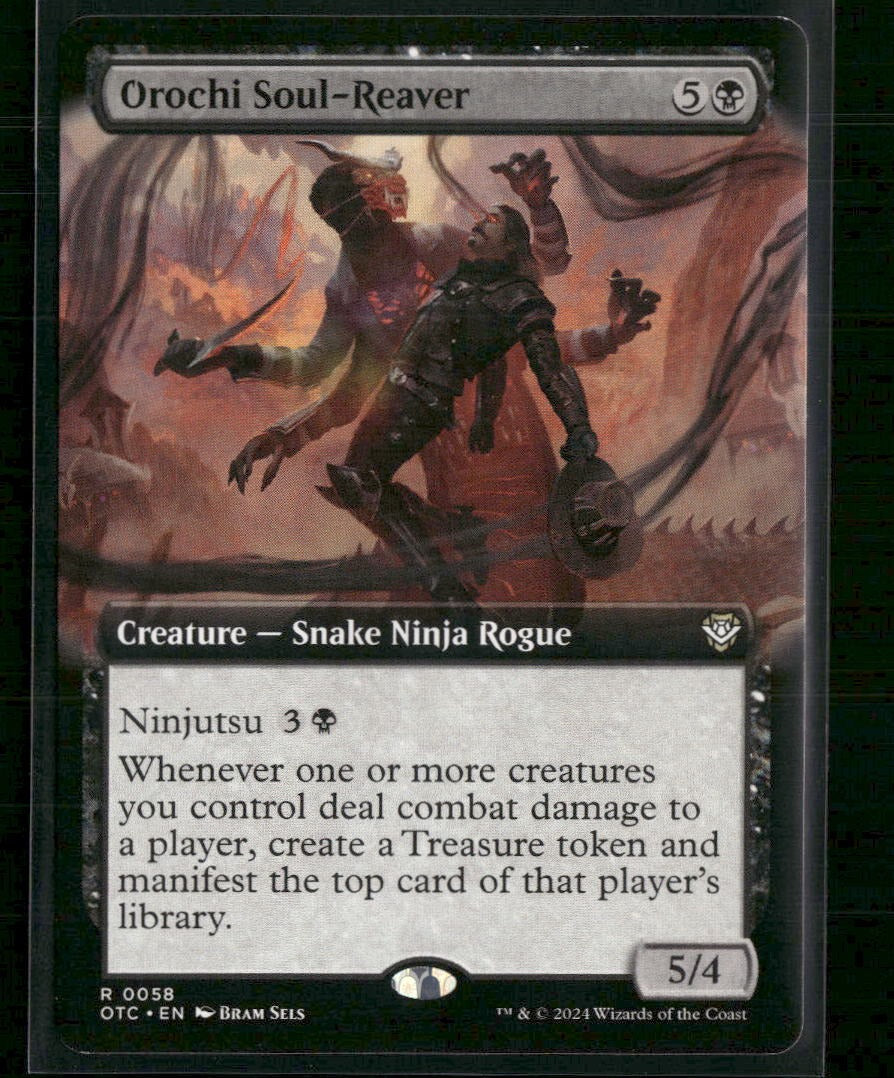 Commander: Outlaws of Thunder Junction Orochi Soul-Reaver (Extended Art) #58
