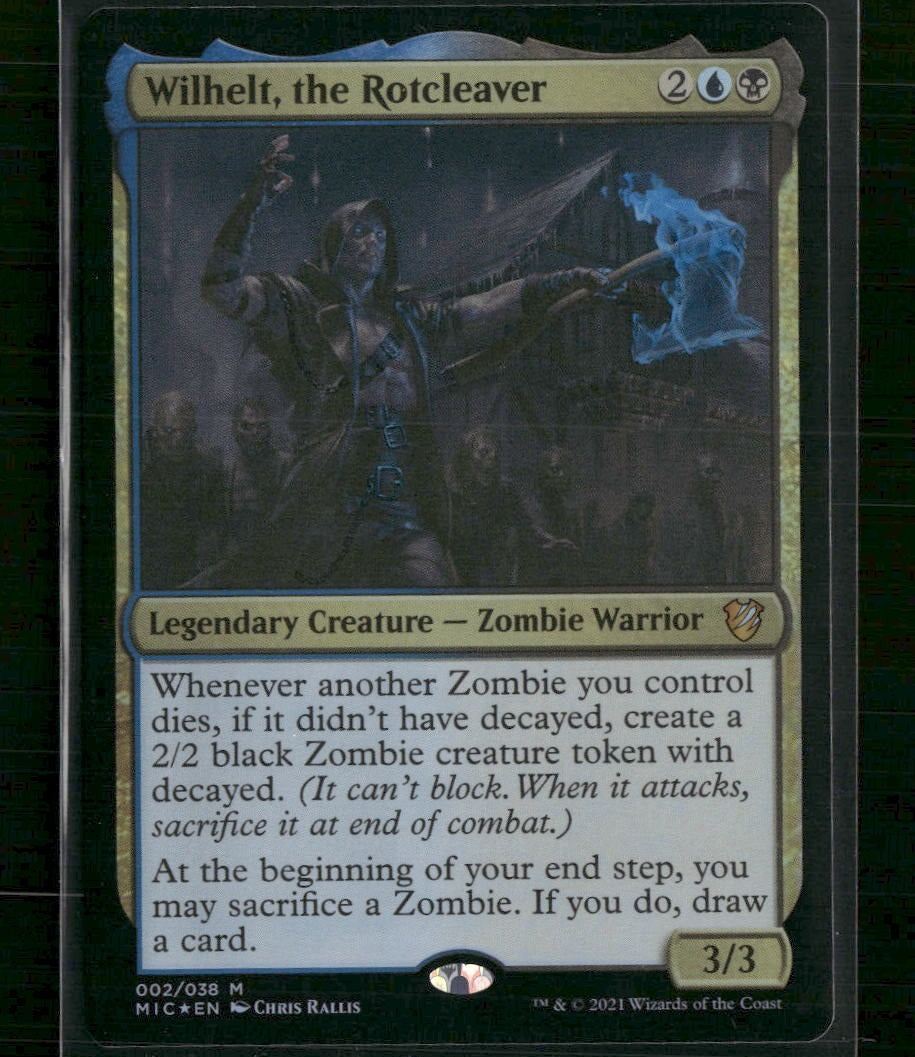 Commander: Innistrad: Midnight Hunt Wilhelt, the Rotcleaver #2
