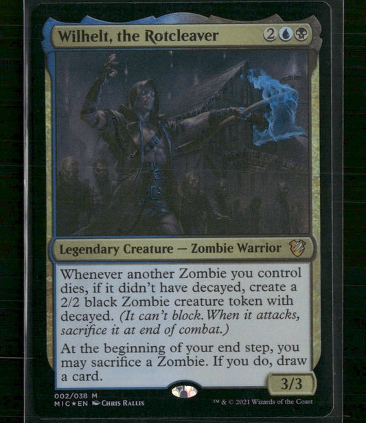 Commander: Innistrad: Midnight Hunt Wilhelt, the Rotcleaver #2