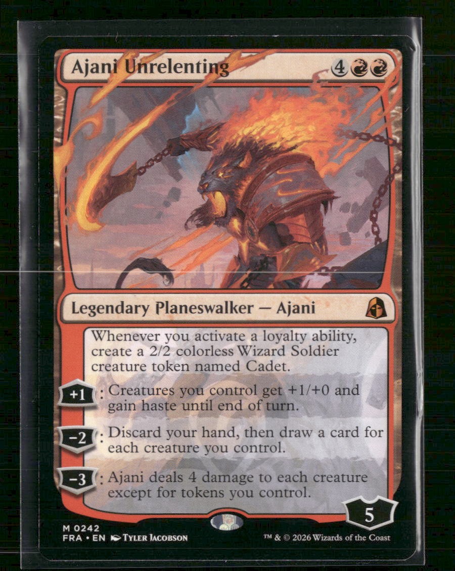 Reality Fracture Ajani Unrelenting #242
