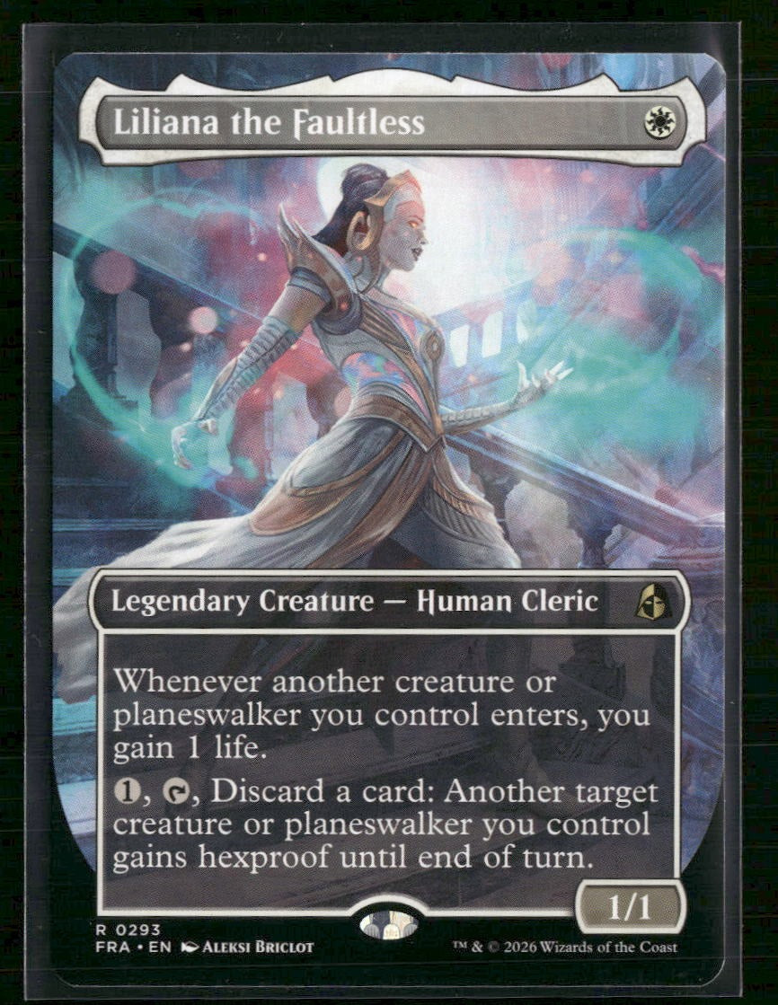 Reality Fracture Liliana the Faultless (Borderless) #293