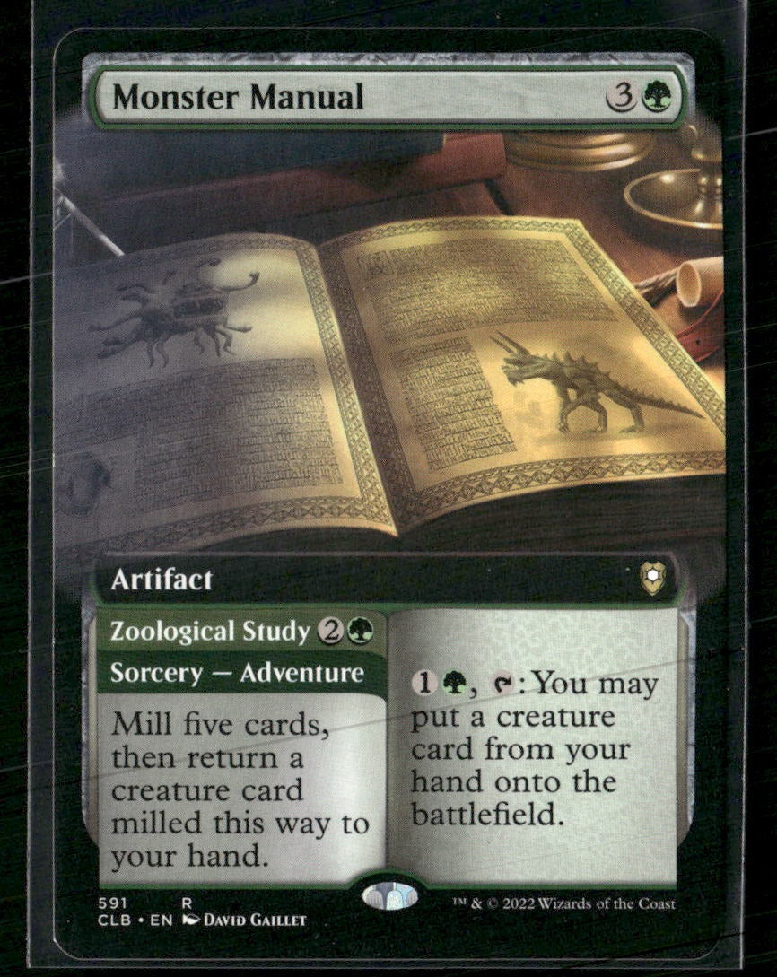 Commander Legends: Battle for Baldur's Gate Monster Manual (Extended Art) #591