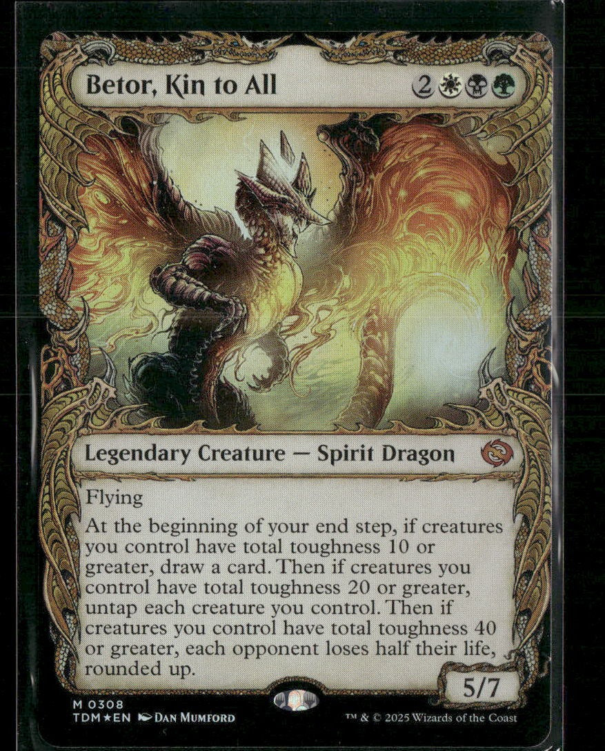 Tarkir: Dragonstorm Betor, Kin to All (Showcase) #308