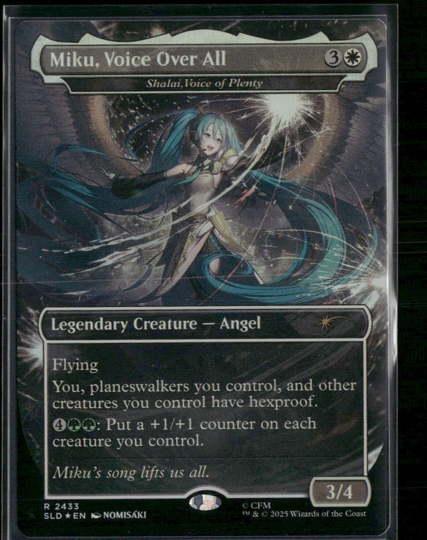 Miku, Voice Over All - Shalai, Voice of Plenty - Secret Lair Drop Series (SLD)