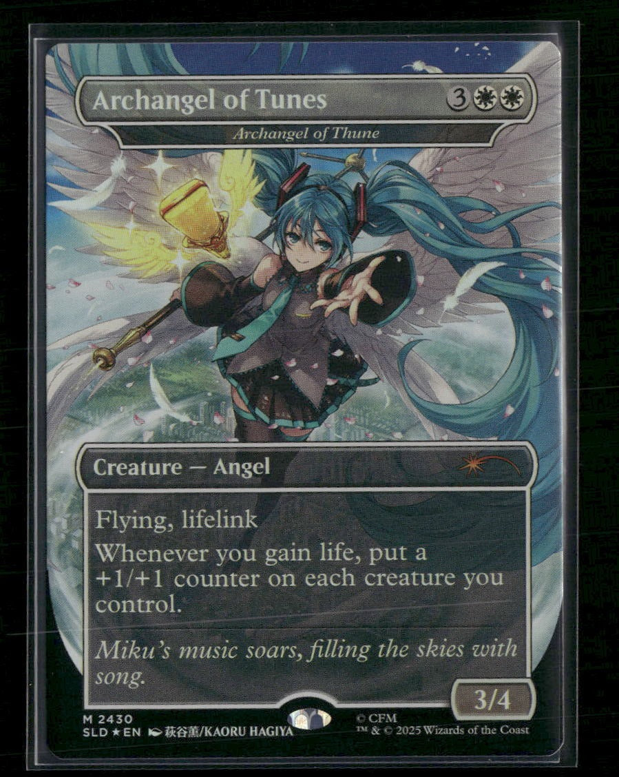 Secret Lair Drop Series Archangel of Tunes #2430