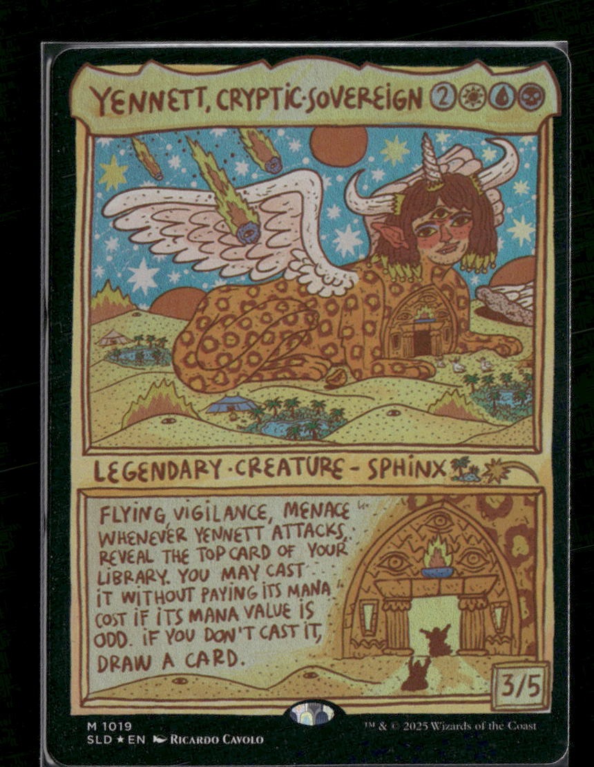 Yennett, Cryptic Sovereign (Display Commander) - Thick Stock - (SLD)