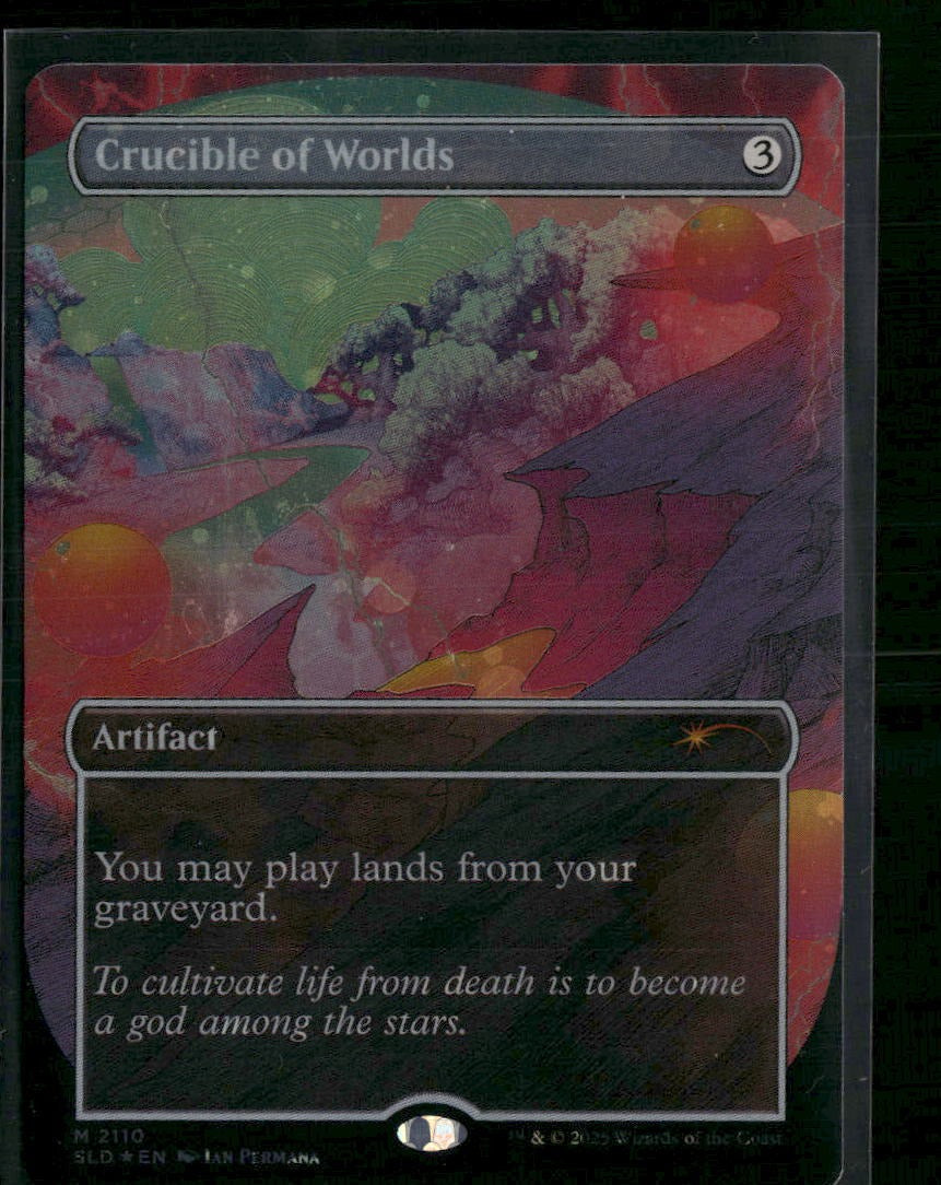 Secret Lair Drop Series Crucible of Worlds (2110) (Galaxy Foil) #2110