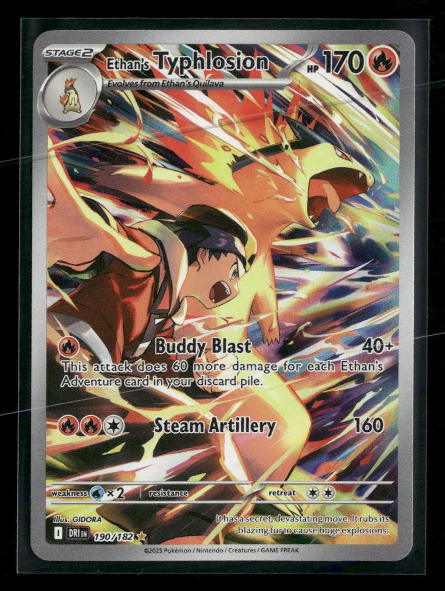 SV10: Destined Rivals Ethan's Typhlosion #190/182