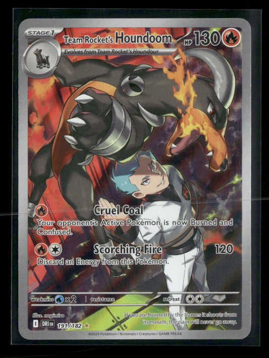 SV10: Destined Rivals Team Rocket's Houndoom #191/182