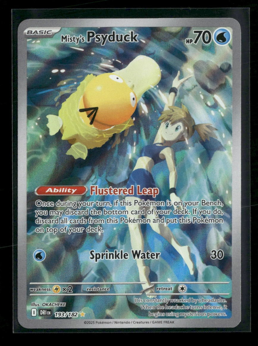 SV10: Destined Rivals Misty's Psyduck #193/182