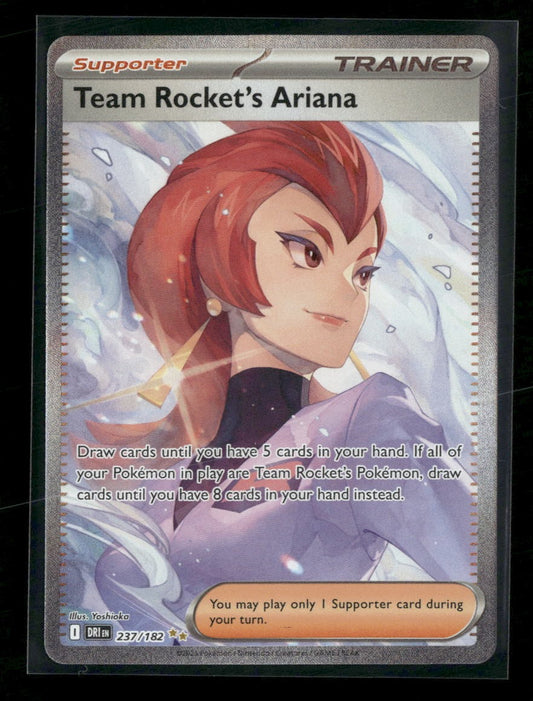 SV10: Destined Rivals Team Rocket's Ariana #237/182