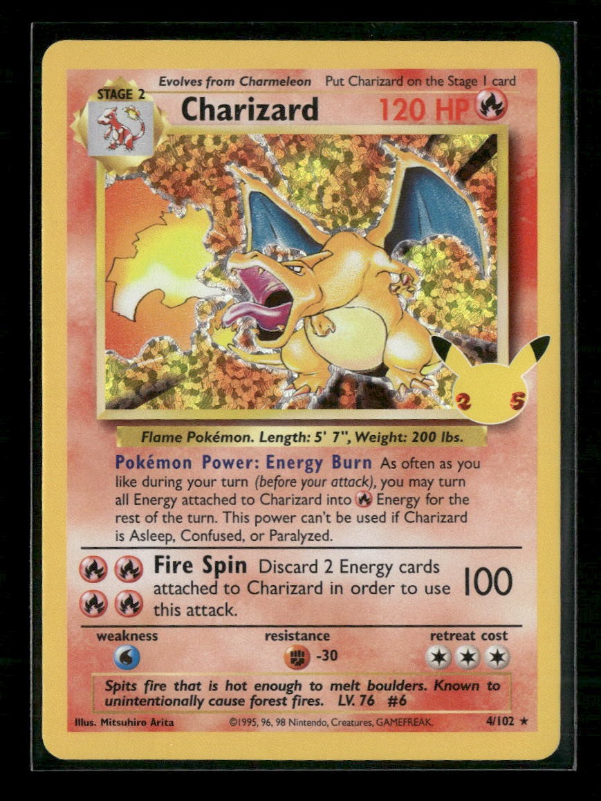 Celebrations: Classic Collection Charizard #4/102