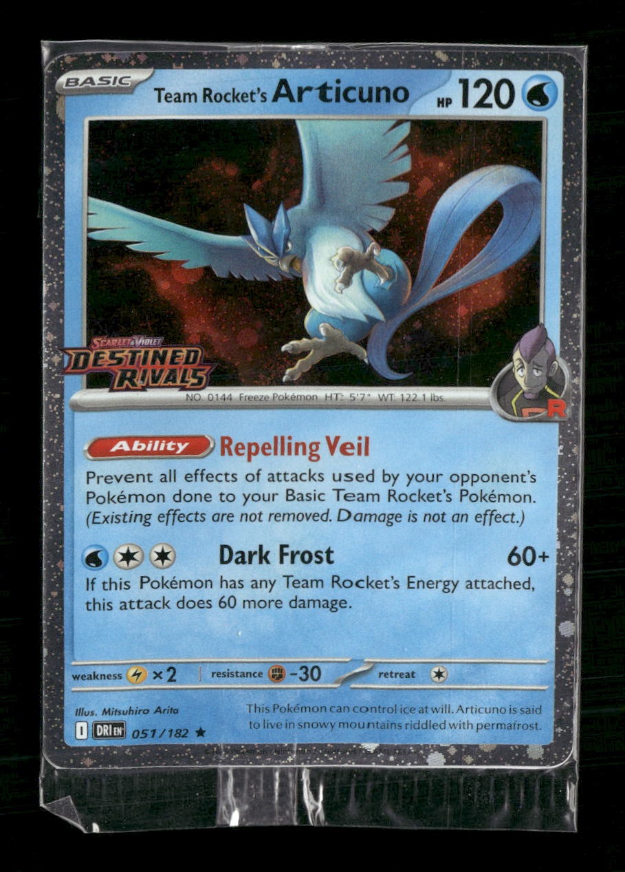 Miscellaneous Cards & Products Team Rocket's Articuno #051/182