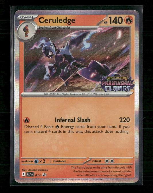 ME: Mega Evolution Promo Ceruledge #014