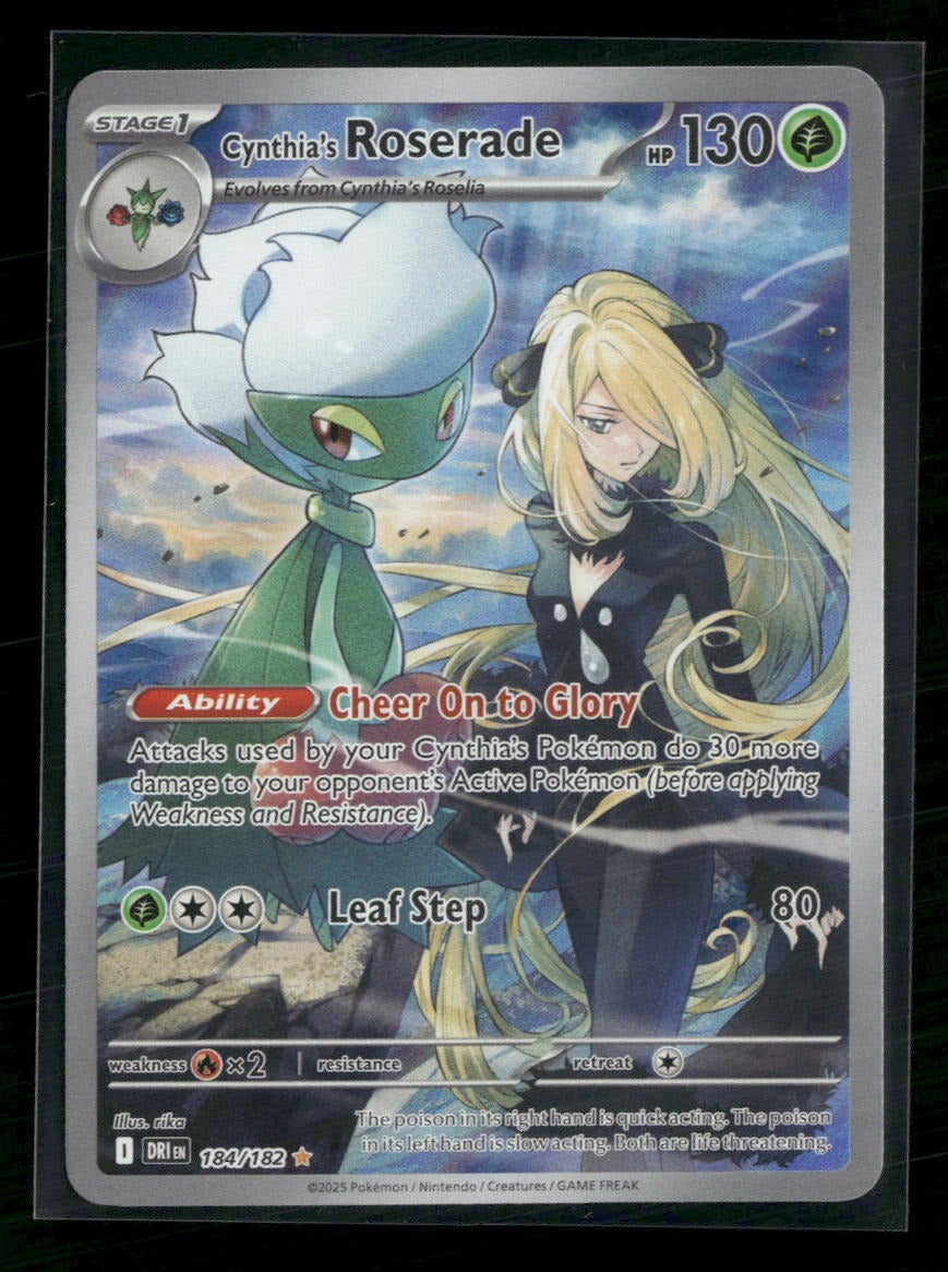 SV10: Destined Rivals Cynthia's Roserade #184/182