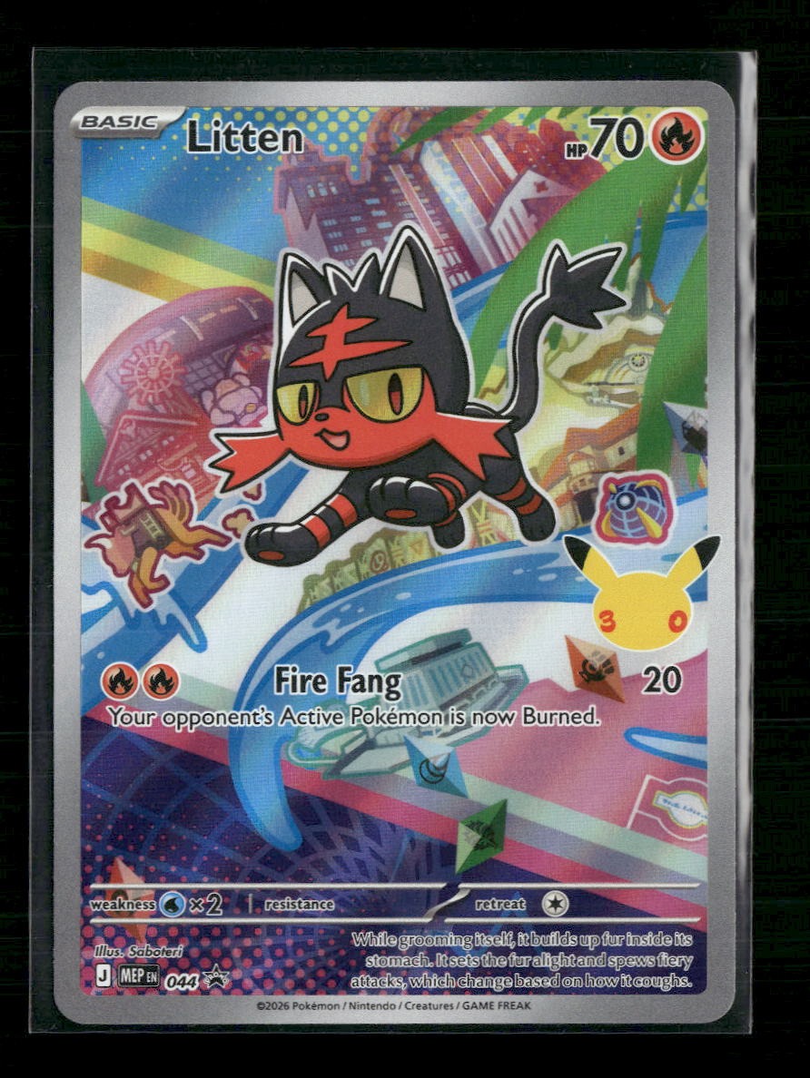 ME: Mega Evolution Promo Litten #044