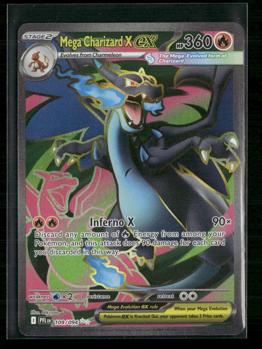 ME02: Phantasmal Flames Mega Charizard X ex #109/094