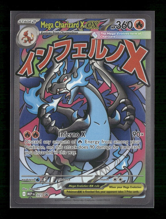 ME: Mega Evolution Promo Mega Charizard X ex #023