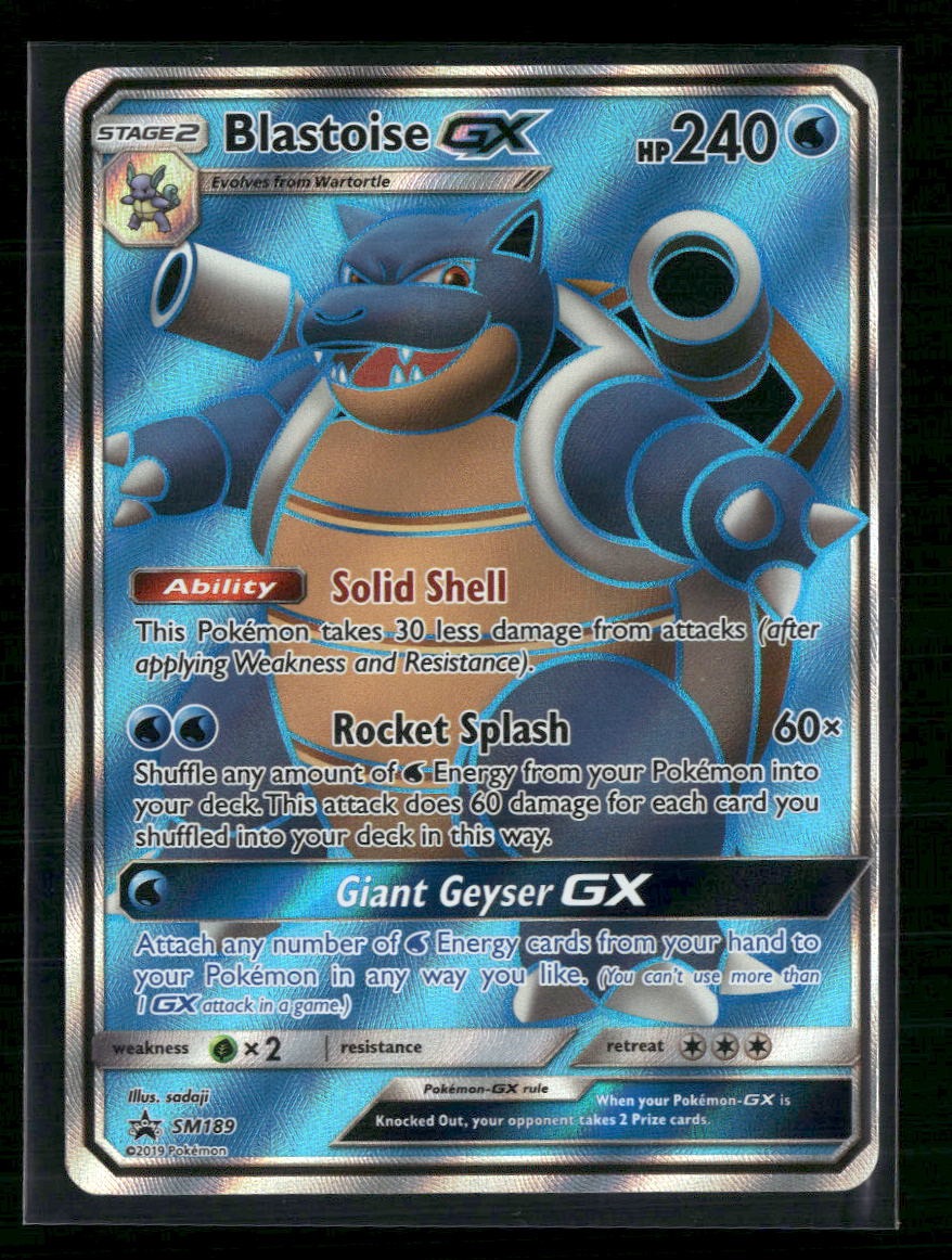 SM Promos Blastoise GX #SM189