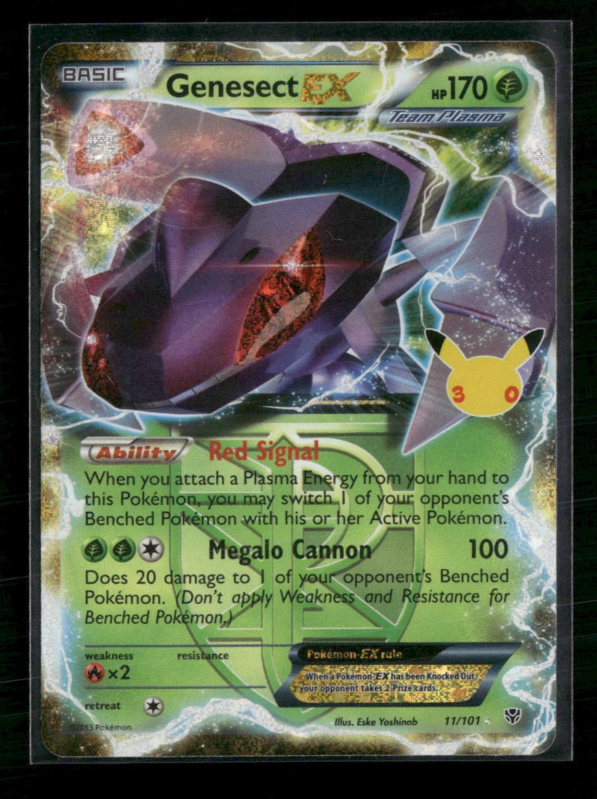 ME: 30th Celebration Classic Collection Genesect EX (Team Plasma) #11/101