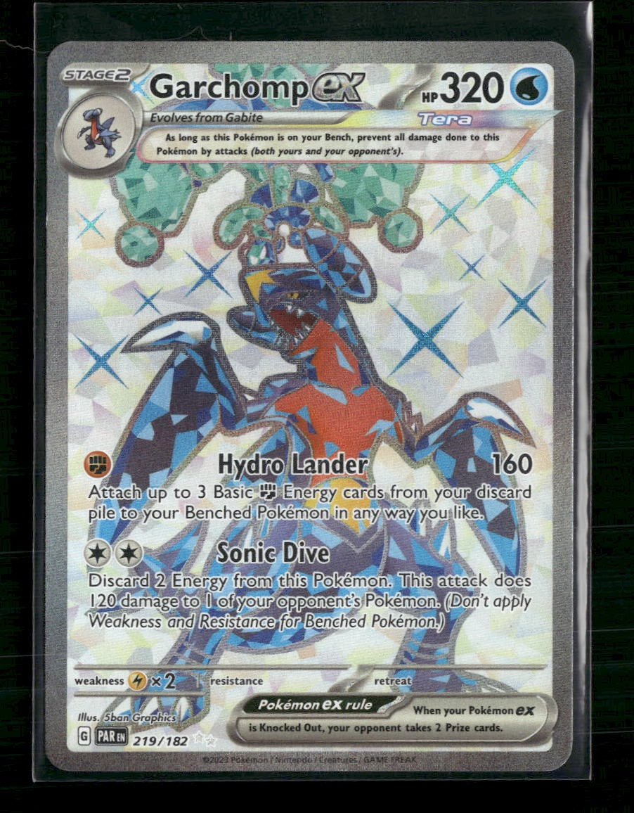 SV04: Paradox Rift Garchomp ex #219/182