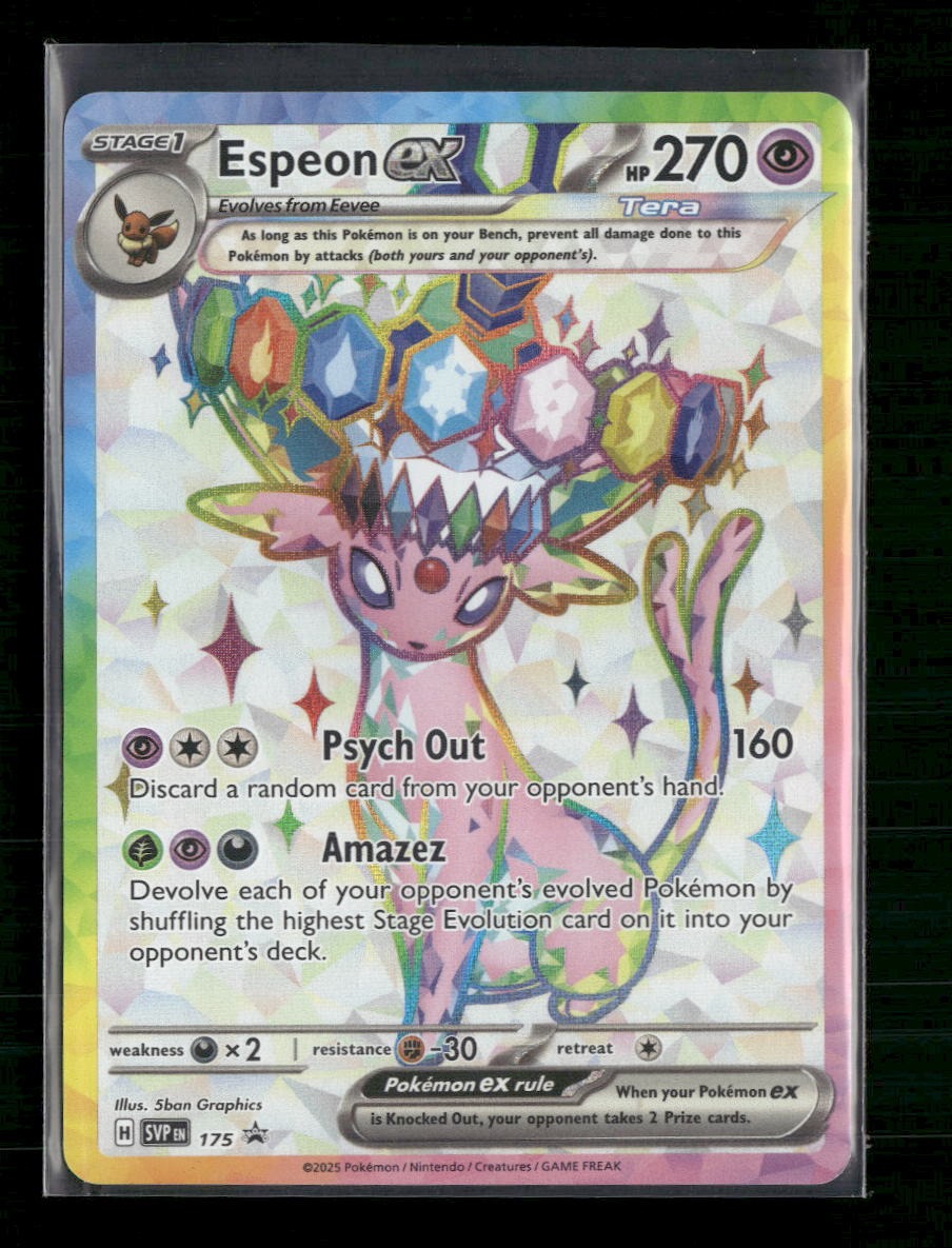 SV: Scarlet & Violet Promo Cards Espeon ex #175