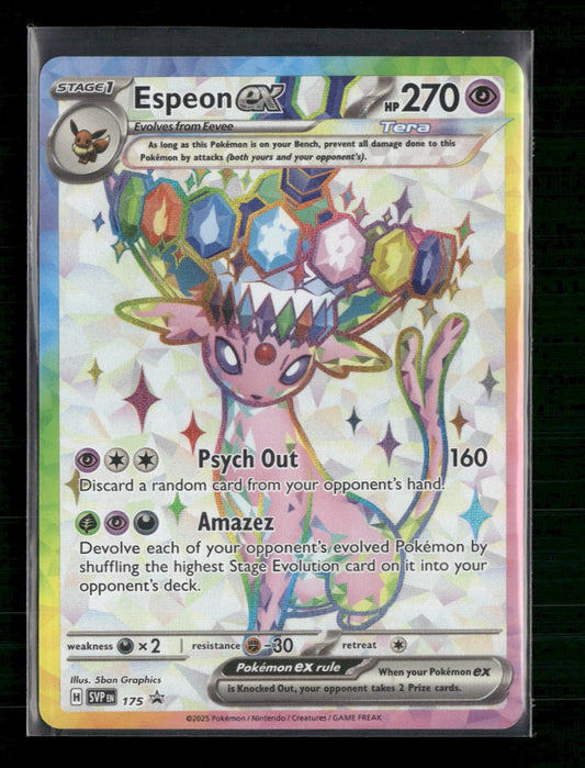 SV: Scarlet & Violet Promo Cards Espeon ex #175
