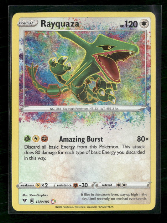 SWSH04: Vivid Voltage Rayquaza #138/185