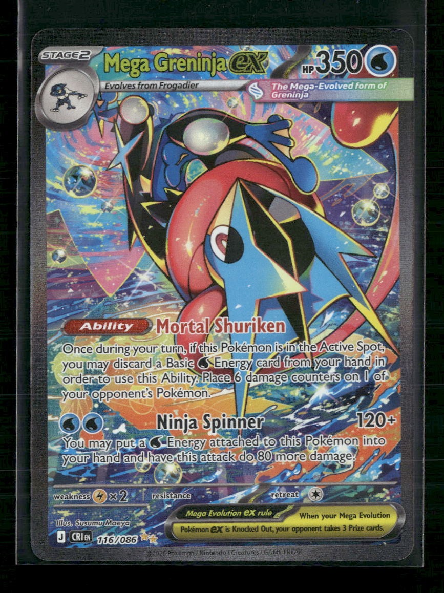 ME04: Chaos Rising Mega Greninja ex #116/086