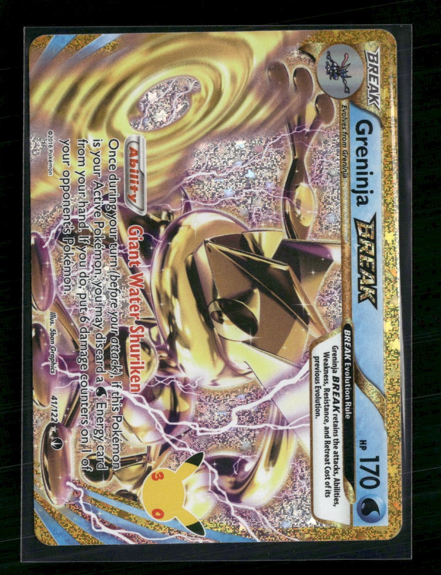 ME: 30th Celebration Classic Collection Greninja BREAK #41/122