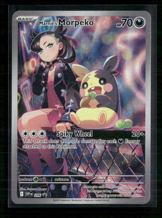 SV: Scarlet & Violet Promo Cards Marnie’s Morpeko #206
