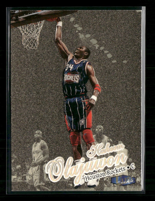 1997-98 Ultra Gold Medallion Hakeem Olajuwon #82G
