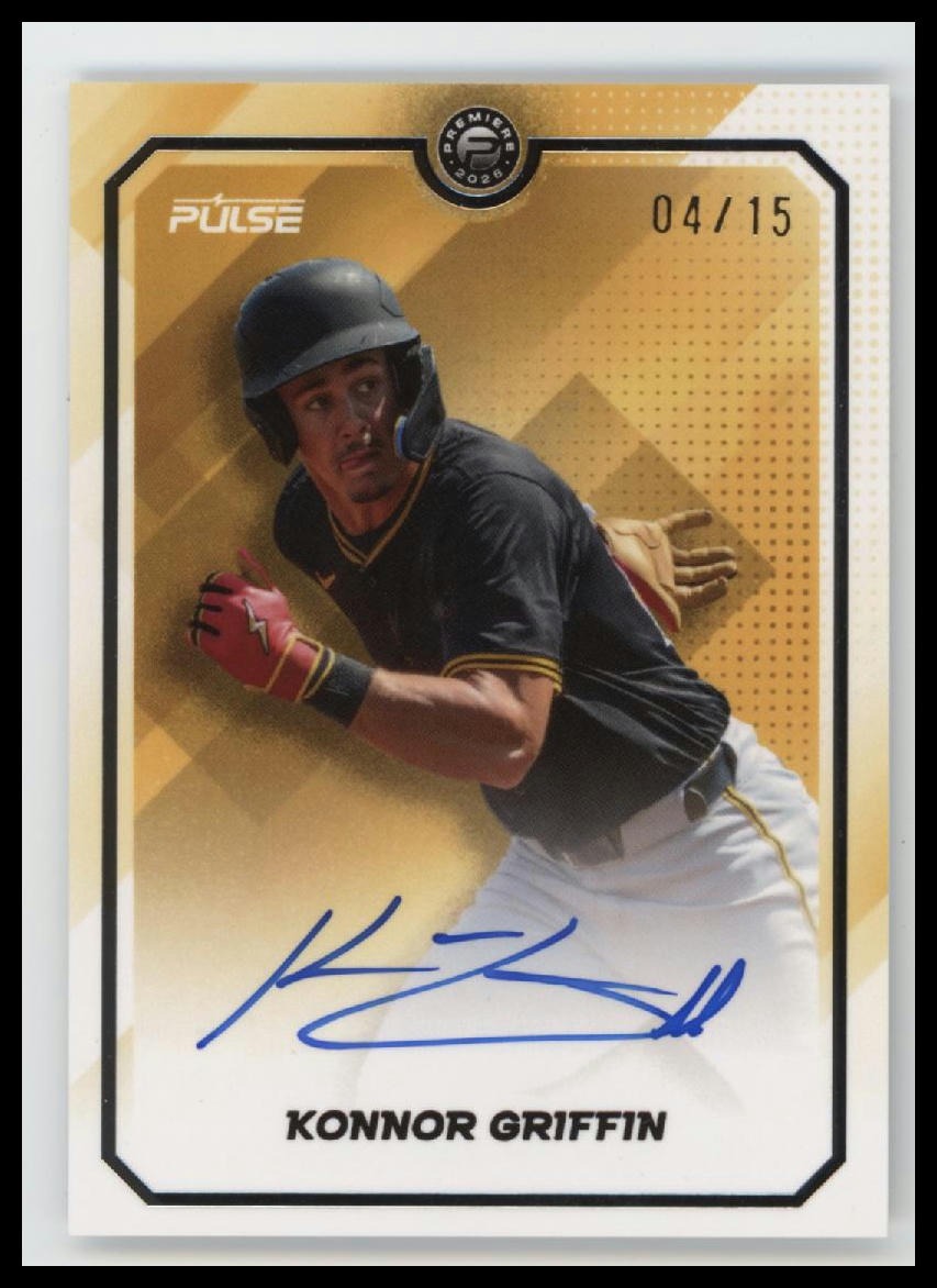 2026 Pulse Premier - Signatures Silver Konnor Griffin #/15 AU #P-KG