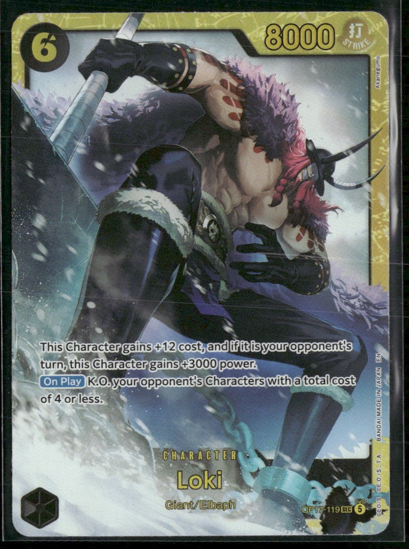 The World's Strongest Warriors Loki #OP17-119