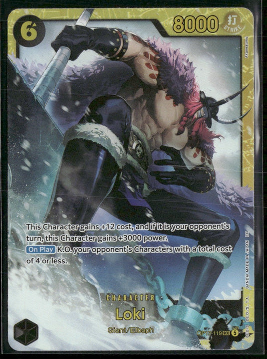 The World's Strongest Warriors Loki #OP17-119