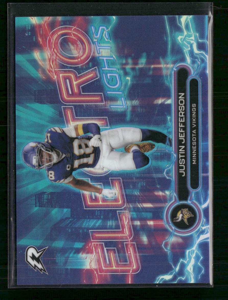 2025 Topps Resurgence Electro Lights Justin Jefferson #EL-14