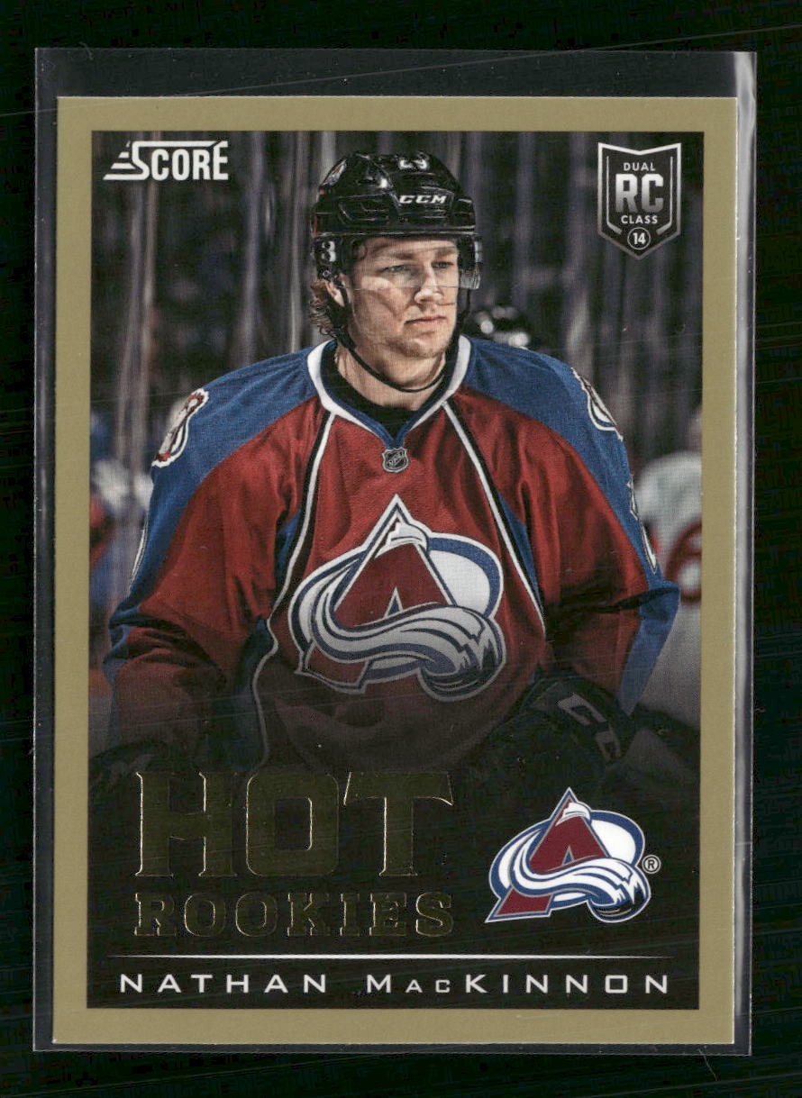 2013-14 Panini Rookie Anthology 2013-14 Score Update: Gold Nathan MacKinnon #686