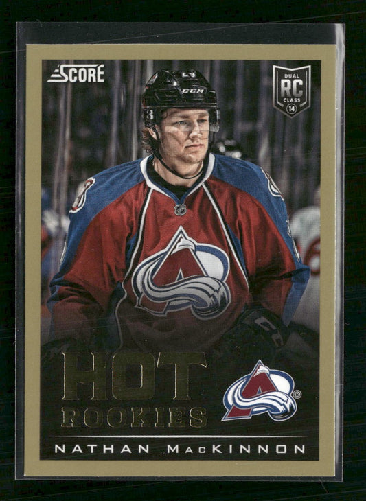 2013-14 Panini Rookie Anthology 2013-14 Score Update: Gold Nathan MacKinnon #686