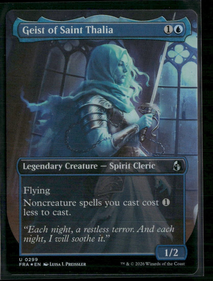 Reality Fracture Geist of Saint Thalia (Borderless) Foil #299